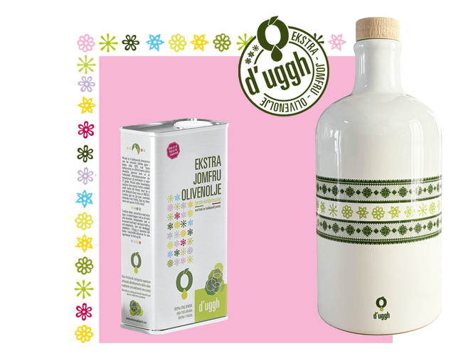 Hovedbilde Keramikkflaske (ny) med 500 ml olivenolje